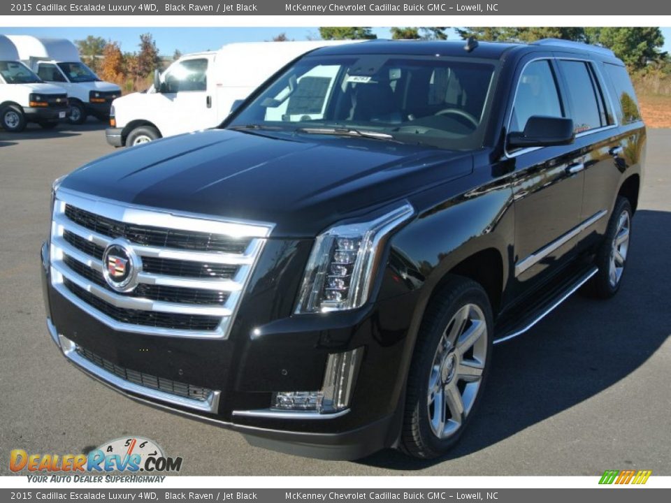 2015 Cadillac Escalade Luxury 4WD Black Raven / Jet Black Photo #2