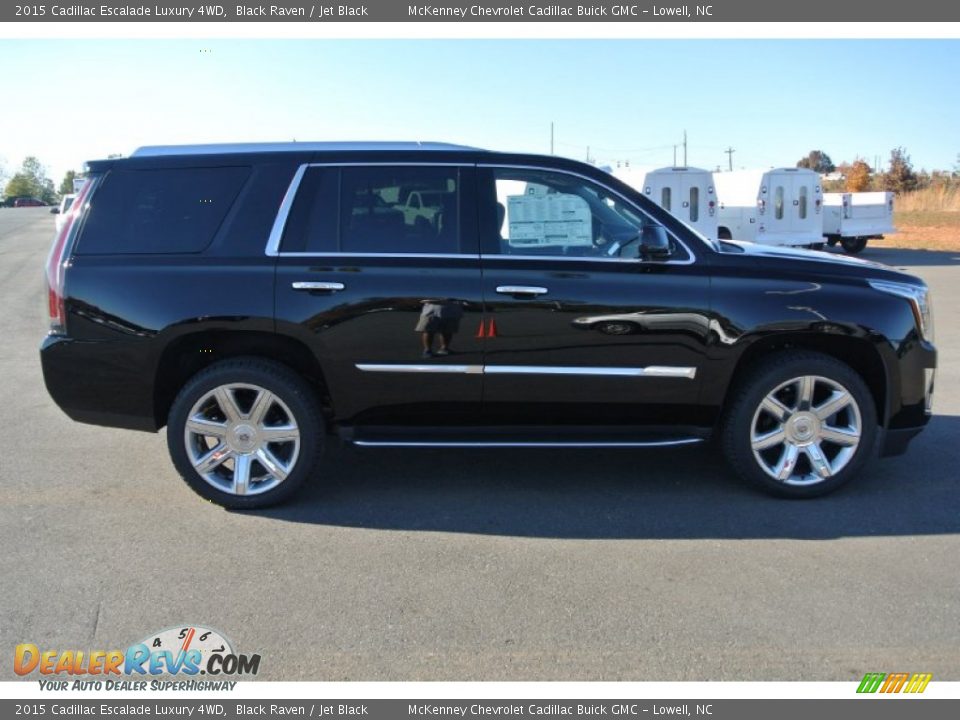 2015 Cadillac Escalade Luxury 4WD Black Raven / Jet Black Photo #6