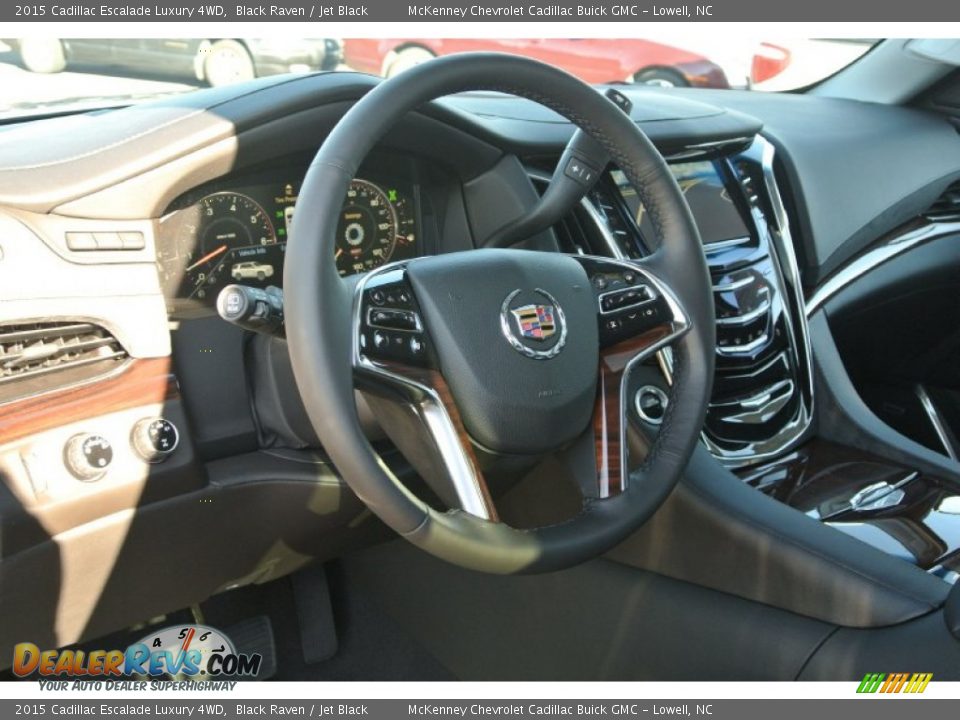 2015 Cadillac Escalade Luxury 4WD Black Raven / Jet Black Photo #25