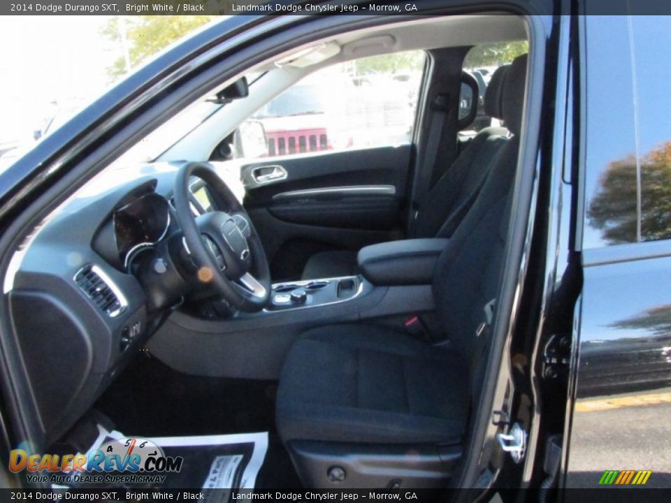 2014 Dodge Durango SXT Bright White / Black Photo #6