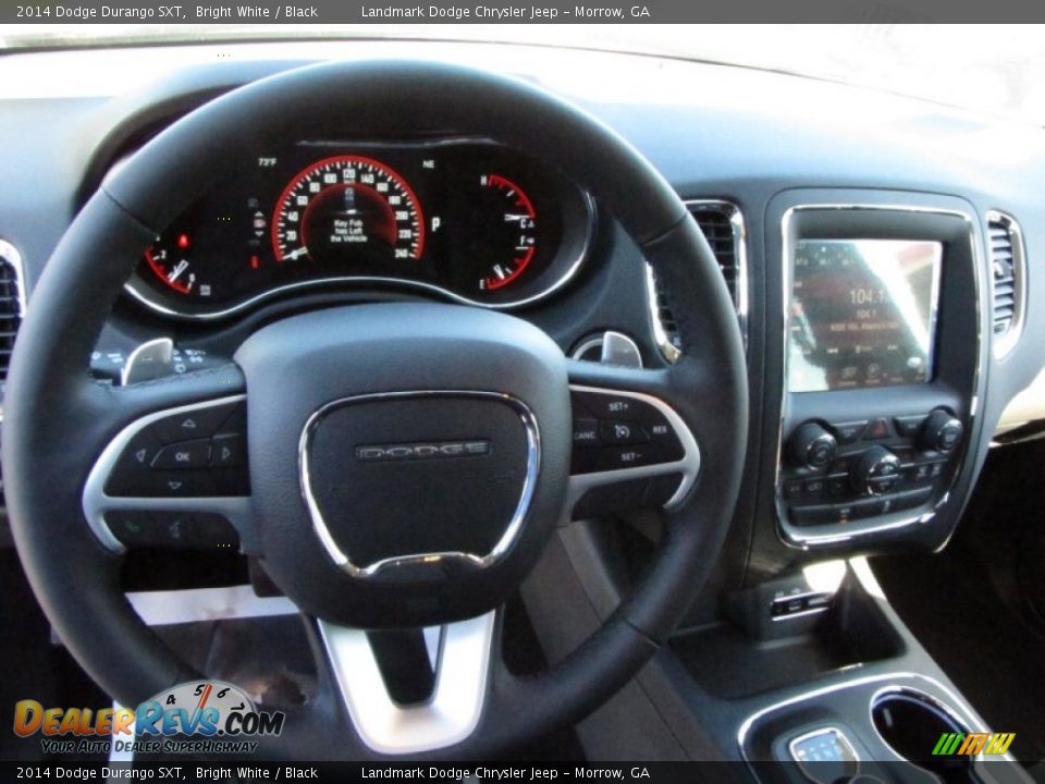 2014 Dodge Durango SXT Bright White / Black Photo #7
