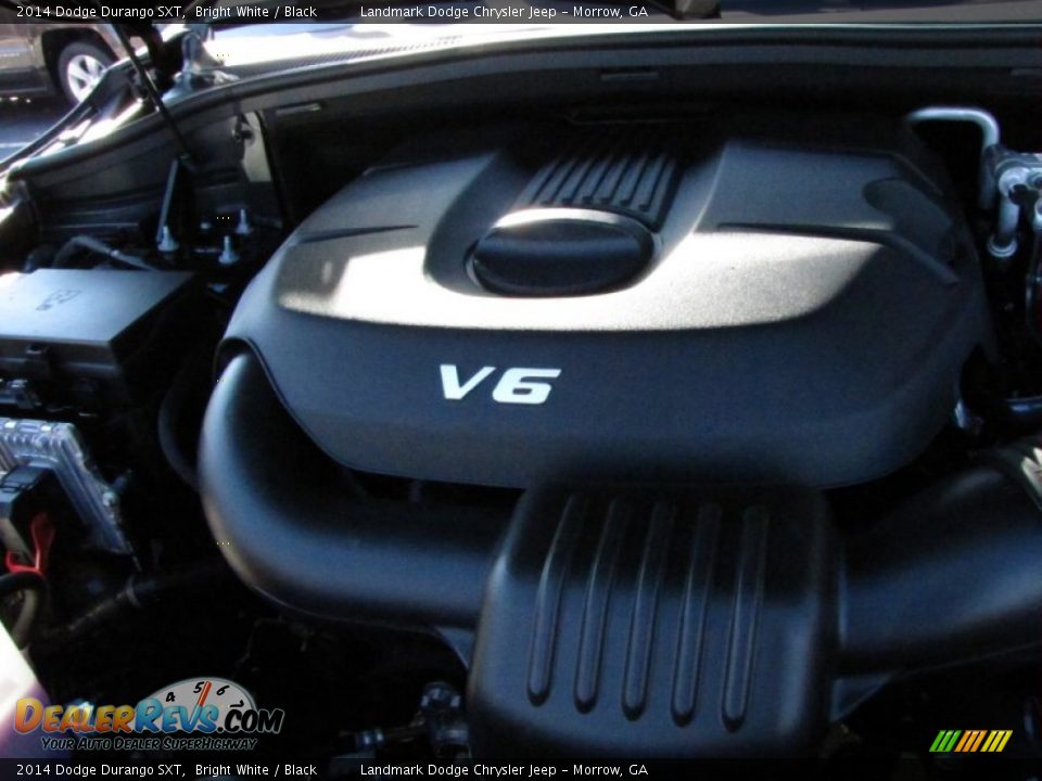 2014 Dodge Durango SXT Bright White / Black Photo #8