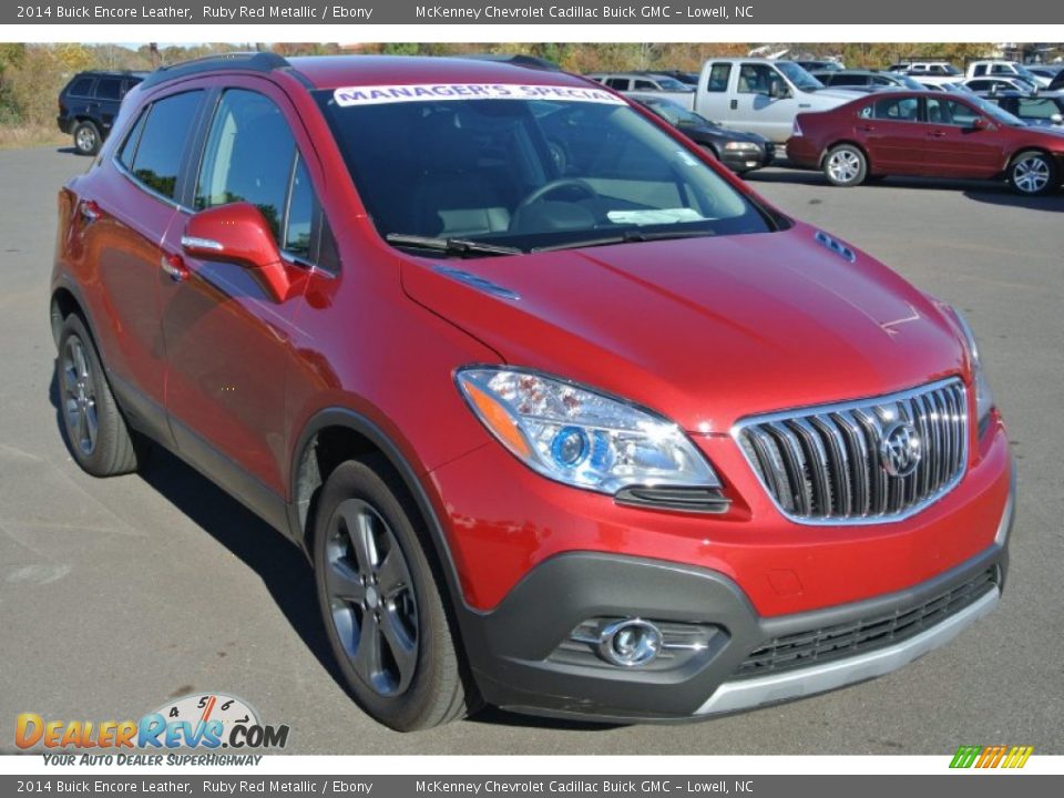 2014 Buick Encore Leather Ruby Red Metallic / Ebony Photo #1