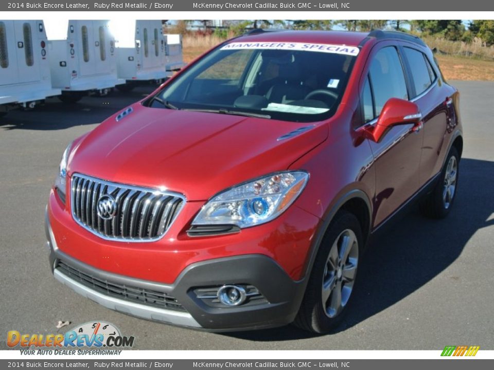 2014 Buick Encore Leather Ruby Red Metallic / Ebony Photo #2