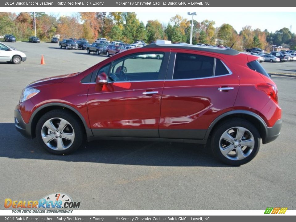 2014 Buick Encore Leather Ruby Red Metallic / Ebony Photo #3