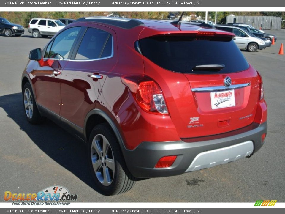 2014 Buick Encore Leather Ruby Red Metallic / Ebony Photo #4