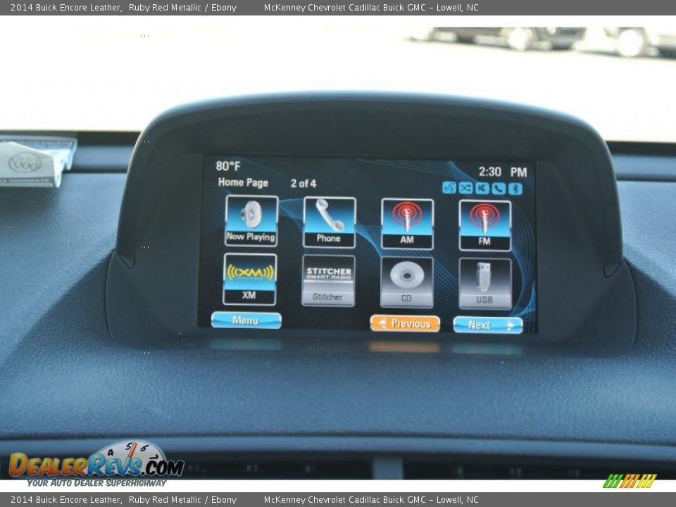 2014 Buick Encore Leather Ruby Red Metallic / Ebony Photo #12