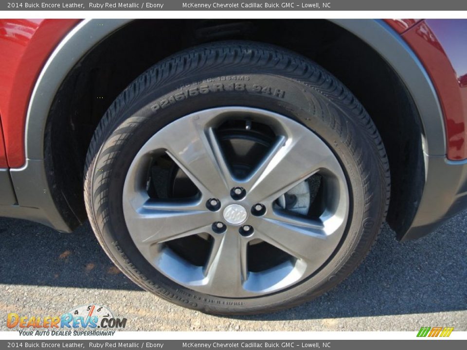 2014 Buick Encore Leather Ruby Red Metallic / Ebony Photo #20