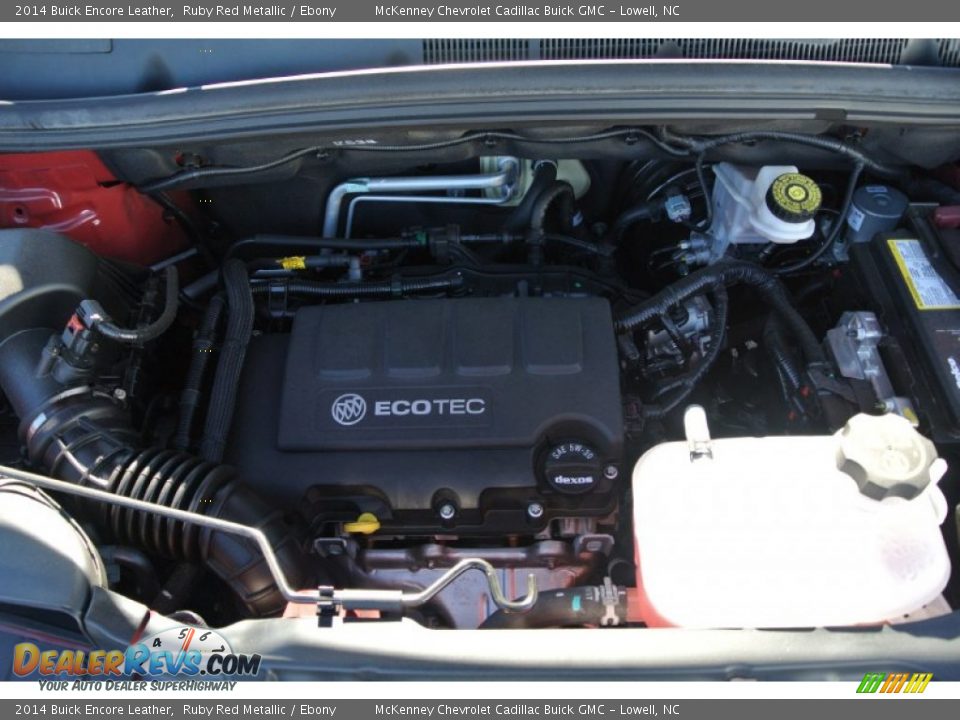 2014 Buick Encore Leather Ruby Red Metallic / Ebony Photo #21