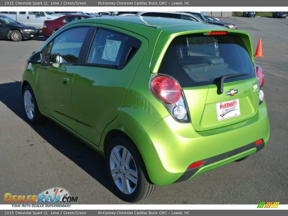2015 Chevrolet Spark LS Lime / Green/Green Photo #4