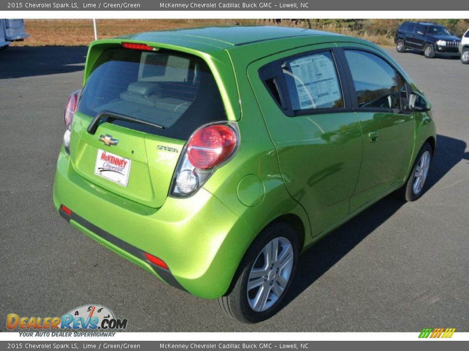 2015 Chevrolet Spark LS Lime / Green/Green Photo #5