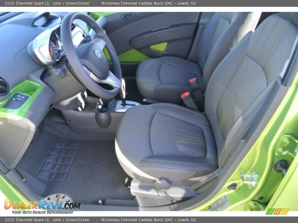 Front Seat of 2015 Chevrolet Spark LS Photo #8