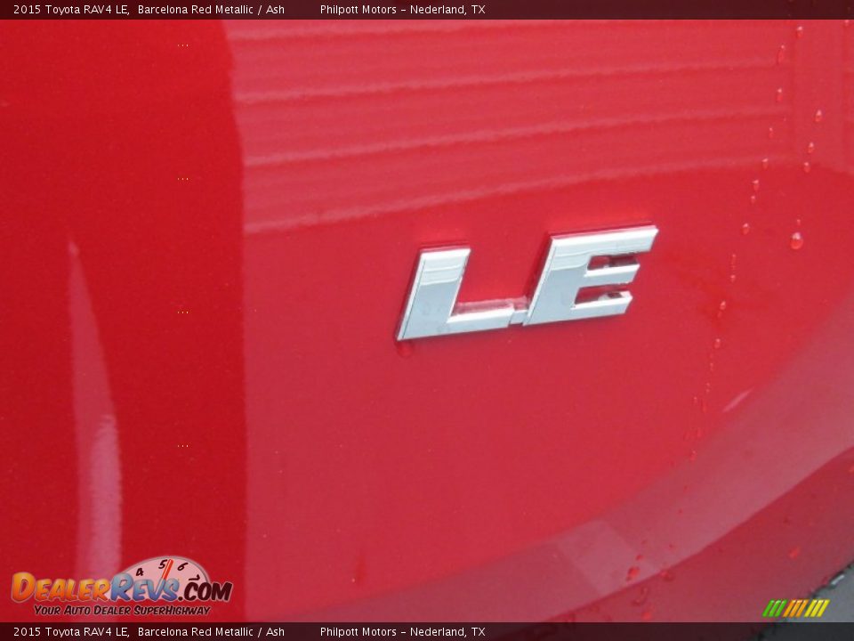 2015 Toyota RAV4 LE Barcelona Red Metallic / Ash Photo #15