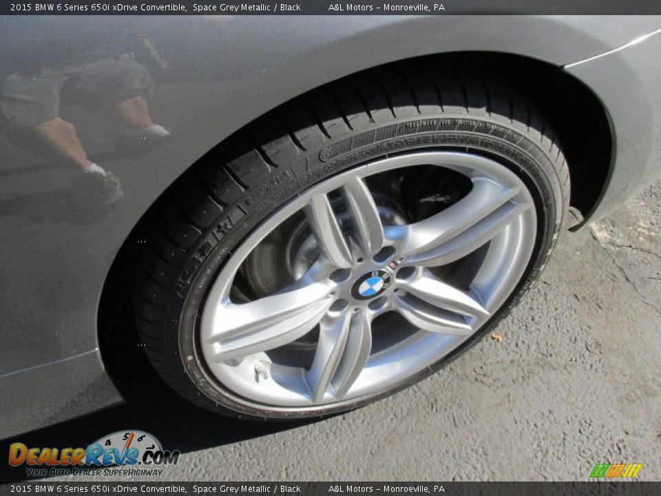 2015 BMW 6 Series 650i xDrive Convertible Space Grey Metallic / Black Photo #3