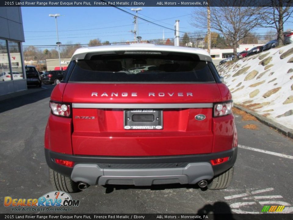 2015 Land Rover Range Rover Evoque Pure Plus Firenze Red Metallic / Ebony Photo #5