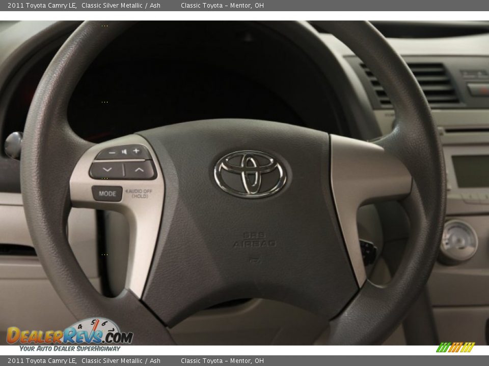 2011 Toyota Camry LE Classic Silver Metallic / Ash Photo #6