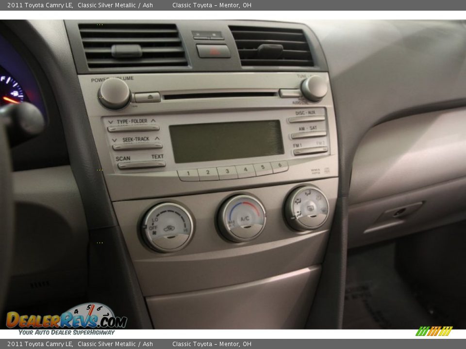 2011 Toyota Camry LE Classic Silver Metallic / Ash Photo #8