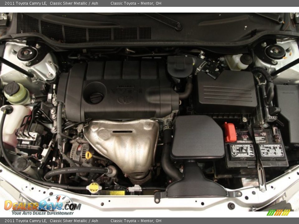 2011 Toyota Camry LE Classic Silver Metallic / Ash Photo #15