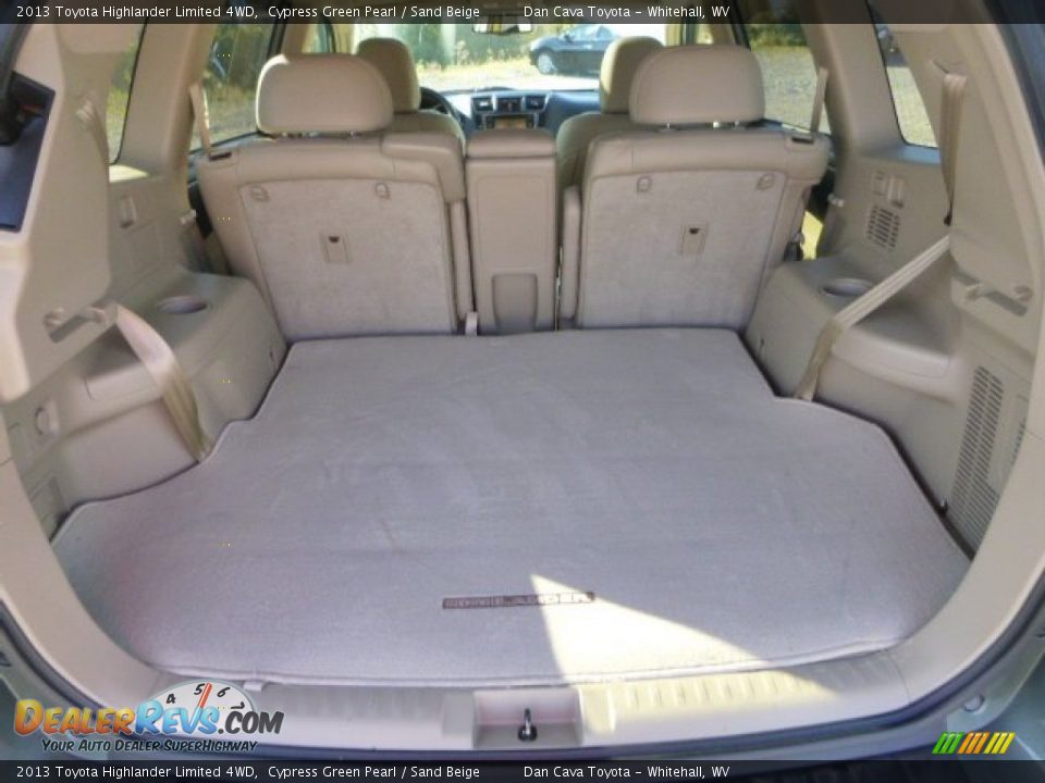 2013 Toyota Highlander Limited 4WD Cypress Green Pearl / Sand Beige Photo #5