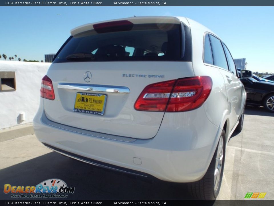 2014 Mercedes-Benz B Electric Drive Cirrus White / Black Photo #4
