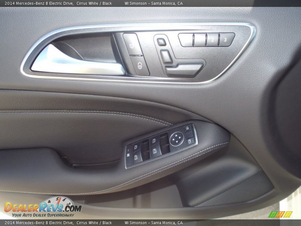 2014 Mercedes-Benz B Electric Drive Cirrus White / Black Photo #6