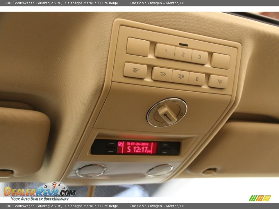 2008 Volkswagen Touareg 2 VR6 Galapagos Metallic / Pure Beige Photo #8