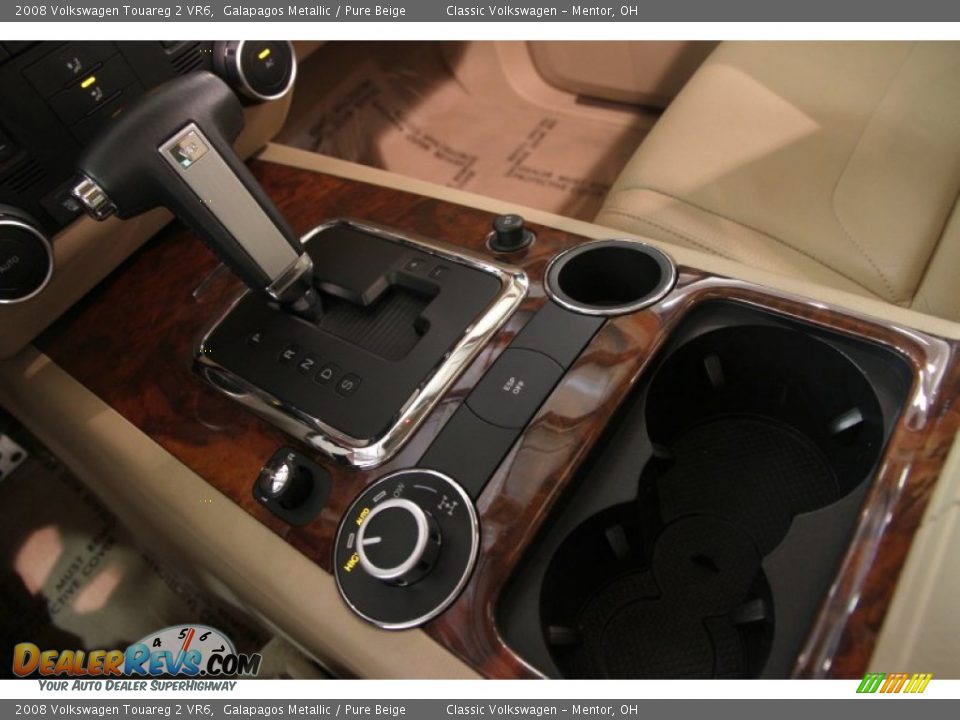 2008 Volkswagen Touareg 2 VR6 Galapagos Metallic / Pure Beige Photo #10