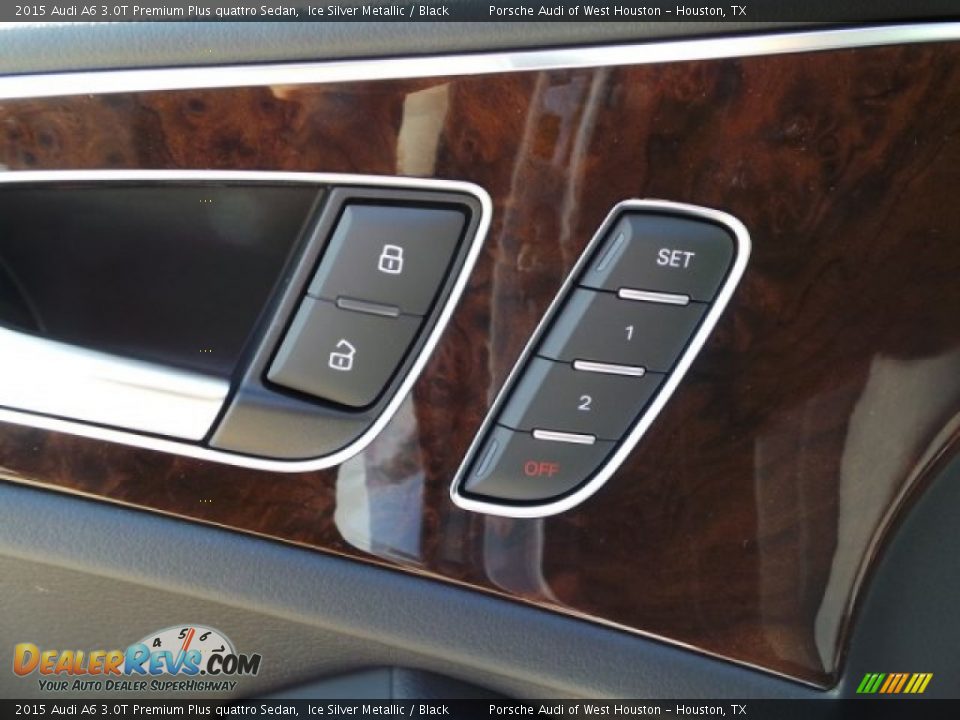 2015 Audi A6 3.0T Premium Plus quattro Sedan Ice Silver Metallic / Black Photo #11