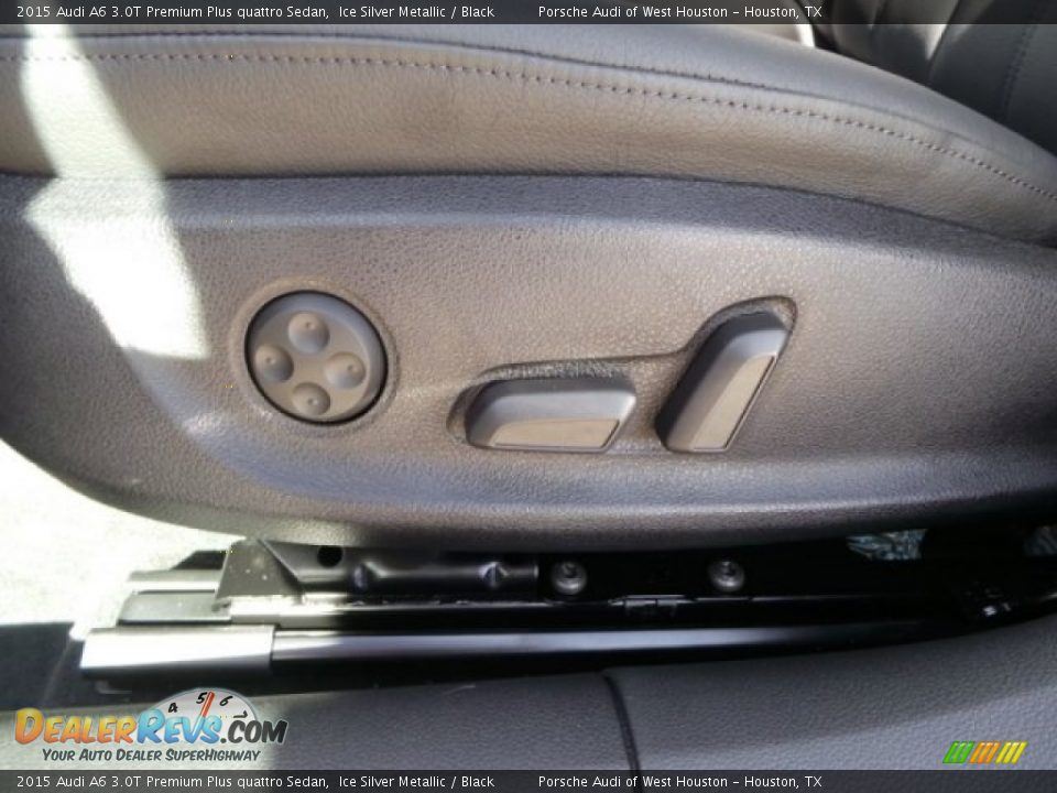 2015 Audi A6 3.0T Premium Plus quattro Sedan Ice Silver Metallic / Black Photo #15