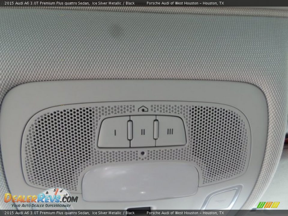 2015 Audi A6 3.0T Premium Plus quattro Sedan Ice Silver Metallic / Black Photo #18