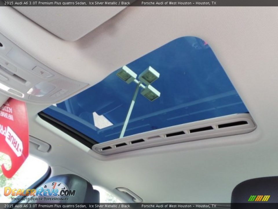 2015 Audi A6 3.0T Premium Plus quattro Sedan Ice Silver Metallic / Black Photo #19