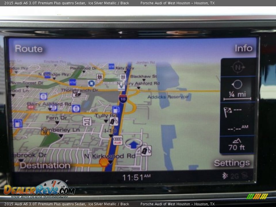 2015 Audi A6 3.0T Premium Plus quattro Sedan Ice Silver Metallic / Black Photo #21