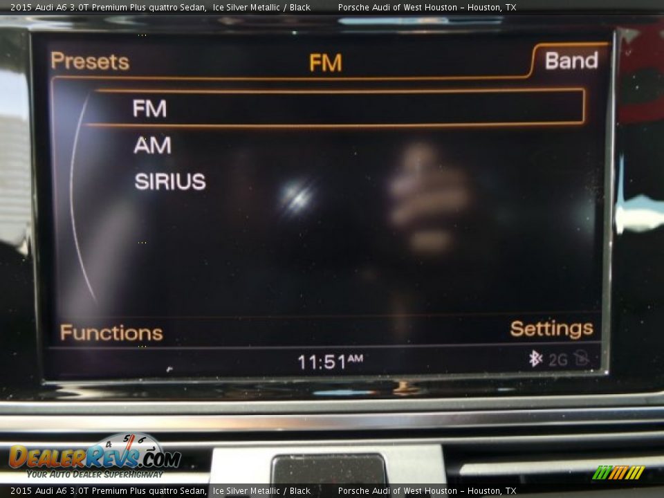 2015 Audi A6 3.0T Premium Plus quattro Sedan Ice Silver Metallic / Black Photo #22