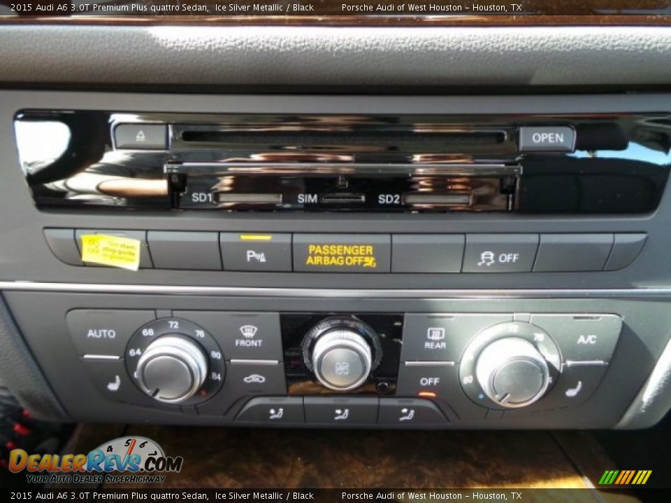 2015 Audi A6 3.0T Premium Plus quattro Sedan Ice Silver Metallic / Black Photo #23