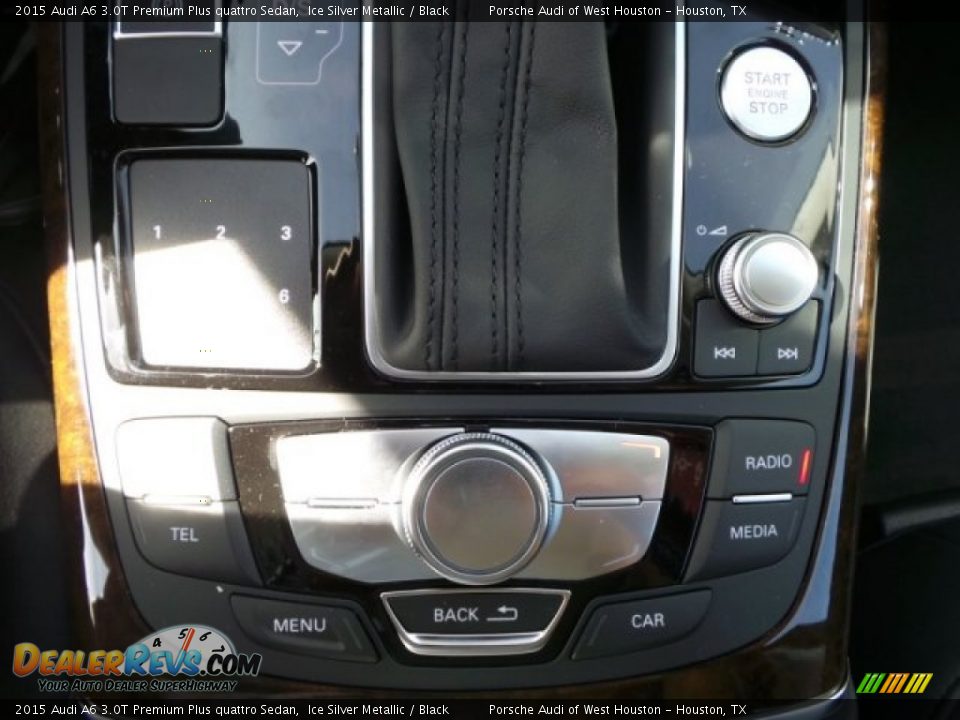 2015 Audi A6 3.0T Premium Plus quattro Sedan Ice Silver Metallic / Black Photo #24
