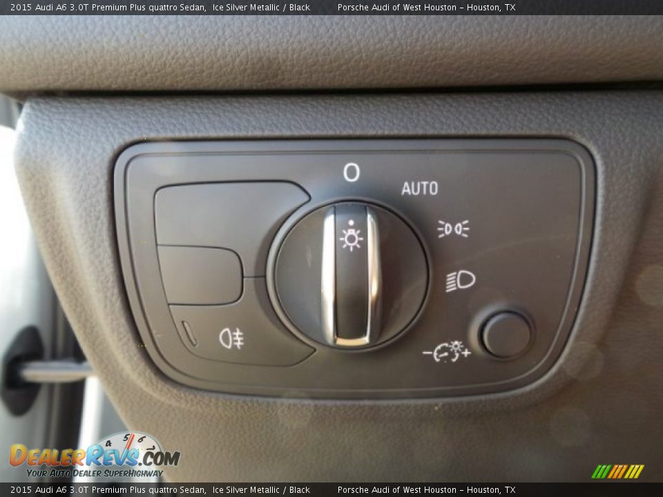 2015 Audi A6 3.0T Premium Plus quattro Sedan Ice Silver Metallic / Black Photo #27