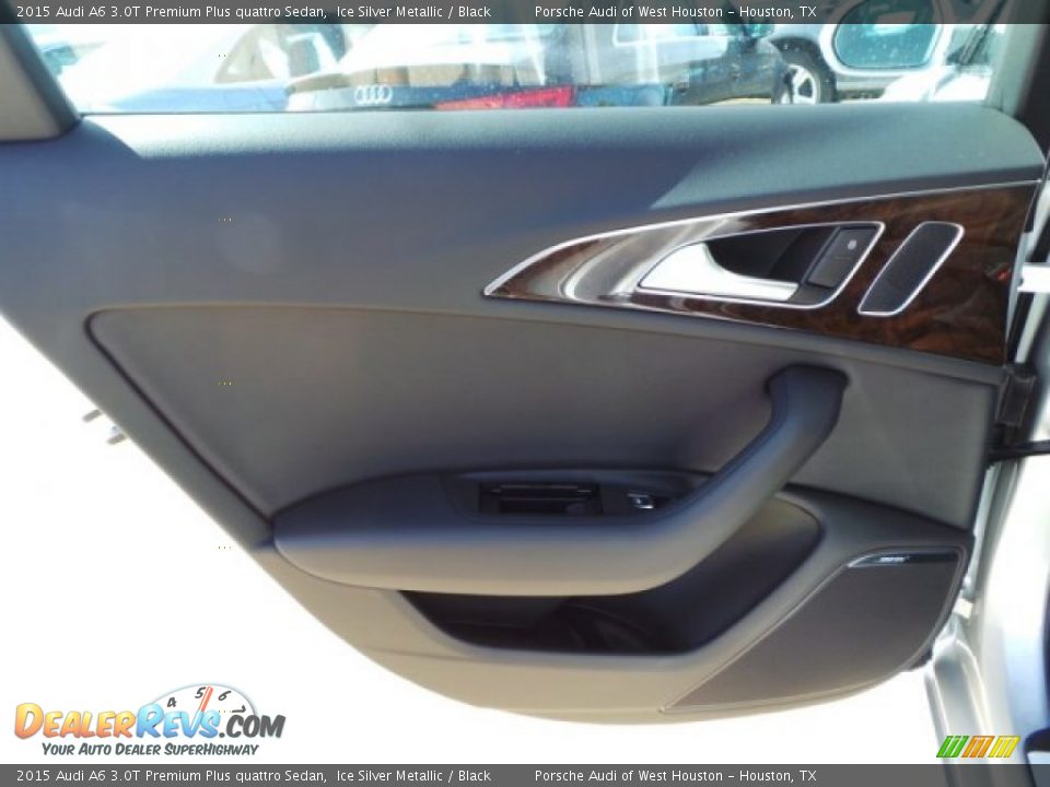 2015 Audi A6 3.0T Premium Plus quattro Sedan Ice Silver Metallic / Black Photo #28
