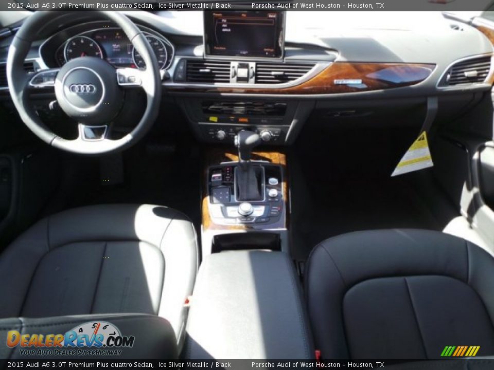 2015 Audi A6 3.0T Premium Plus quattro Sedan Ice Silver Metallic / Black Photo #30