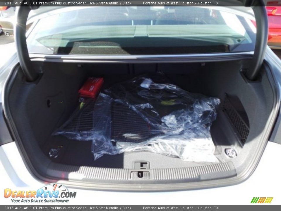 2015 Audi A6 3.0T Premium Plus quattro Sedan Ice Silver Metallic / Black Photo #32