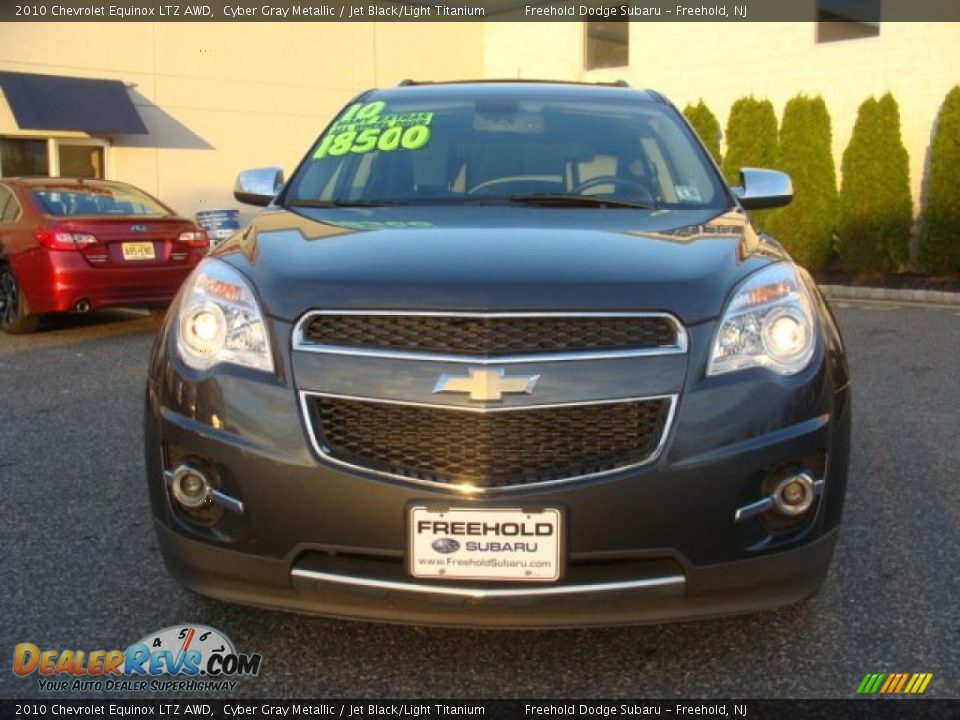 2010 Chevrolet Equinox LTZ AWD Cyber Gray Metallic / Jet Black/Light Titanium Photo #2