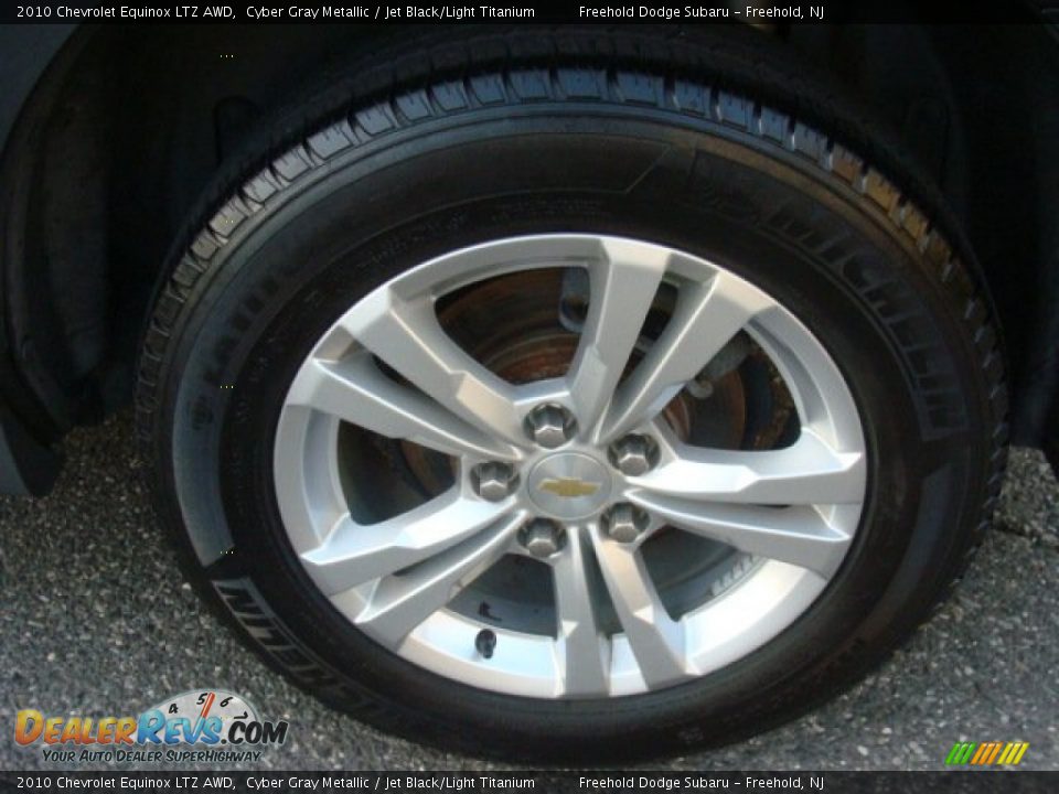 2010 Chevrolet Equinox LTZ AWD Cyber Gray Metallic / Jet Black/Light Titanium Photo #9