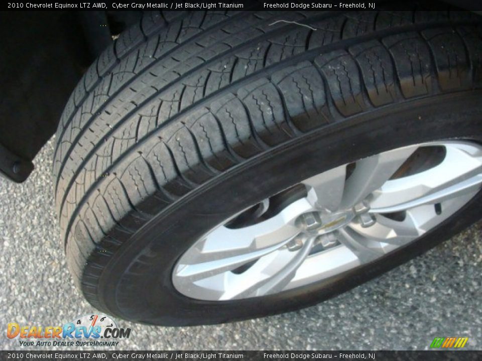 2010 Chevrolet Equinox LTZ AWD Cyber Gray Metallic / Jet Black/Light Titanium Photo #10