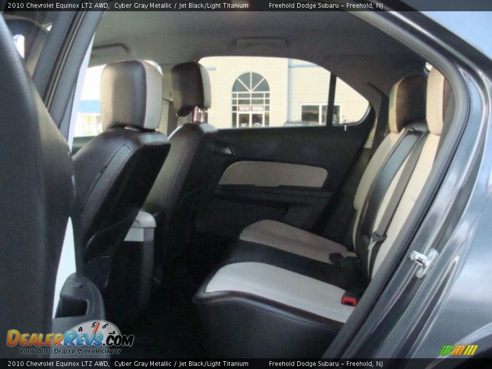 2010 Chevrolet Equinox LTZ AWD Cyber Gray Metallic / Jet Black/Light Titanium Photo #11