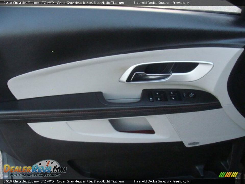 2010 Chevrolet Equinox LTZ AWD Cyber Gray Metallic / Jet Black/Light Titanium Photo #12