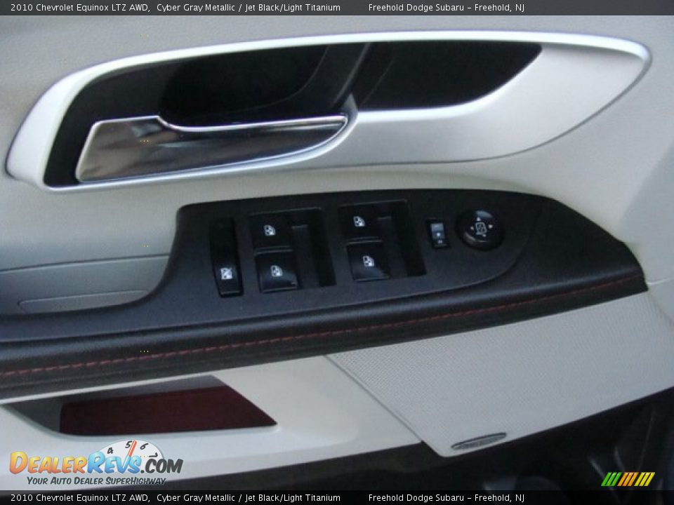 2010 Chevrolet Equinox LTZ AWD Cyber Gray Metallic / Jet Black/Light Titanium Photo #13