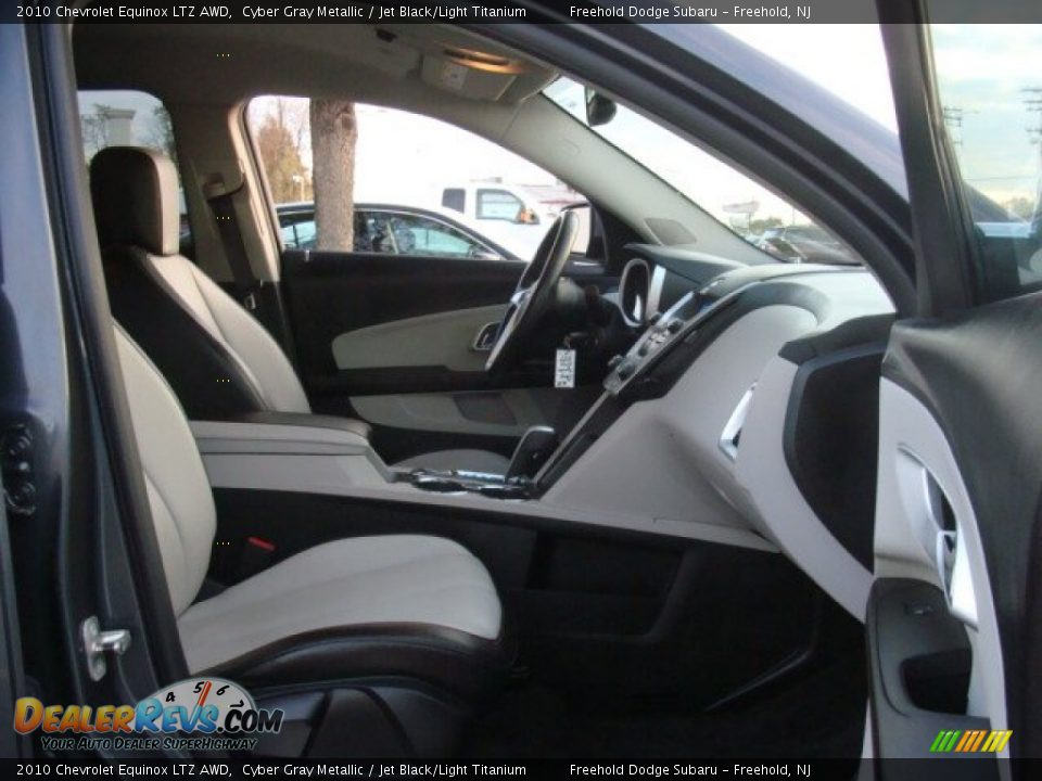 2010 Chevrolet Equinox LTZ AWD Cyber Gray Metallic / Jet Black/Light Titanium Photo #15