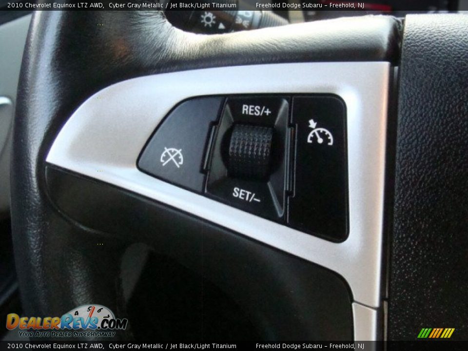 2010 Chevrolet Equinox LTZ AWD Cyber Gray Metallic / Jet Black/Light Titanium Photo #18