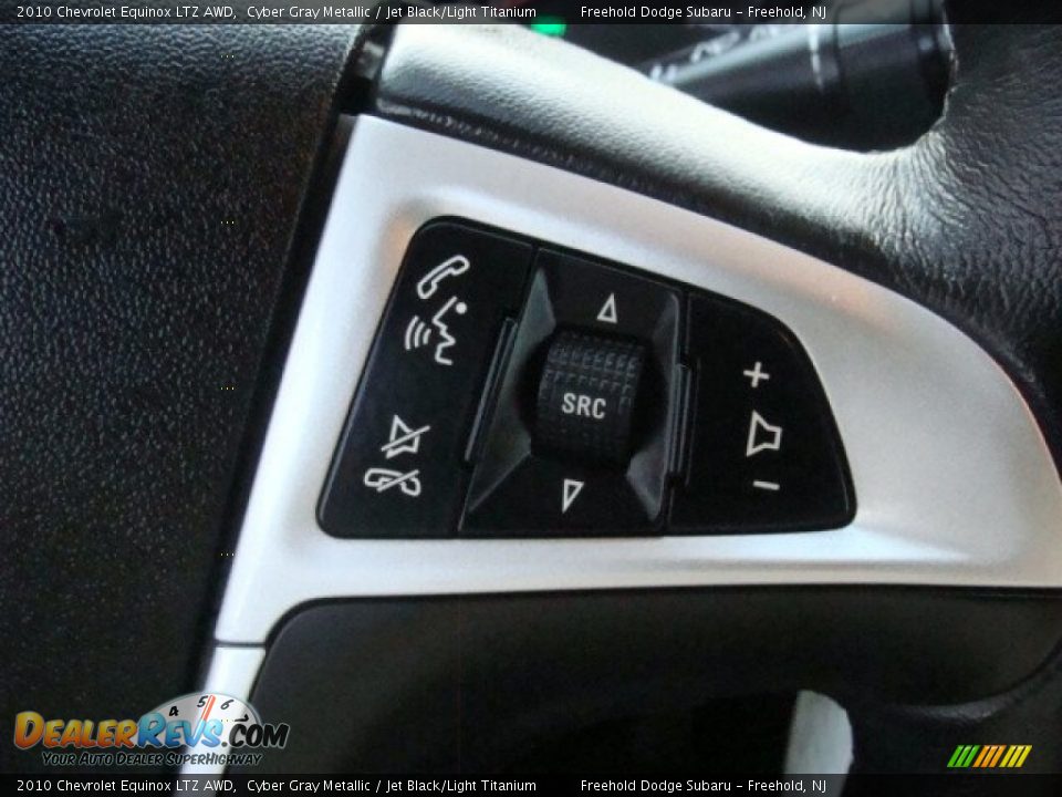 2010 Chevrolet Equinox LTZ AWD Cyber Gray Metallic / Jet Black/Light Titanium Photo #19