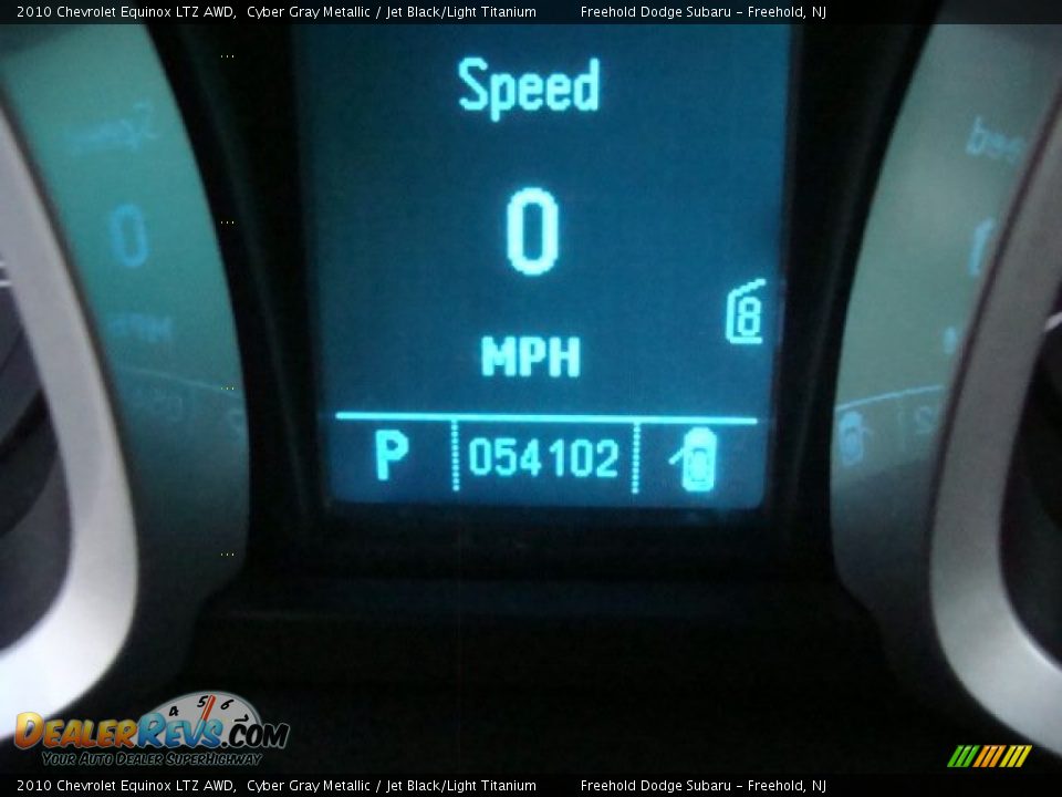 2010 Chevrolet Equinox LTZ AWD Cyber Gray Metallic / Jet Black/Light Titanium Photo #20