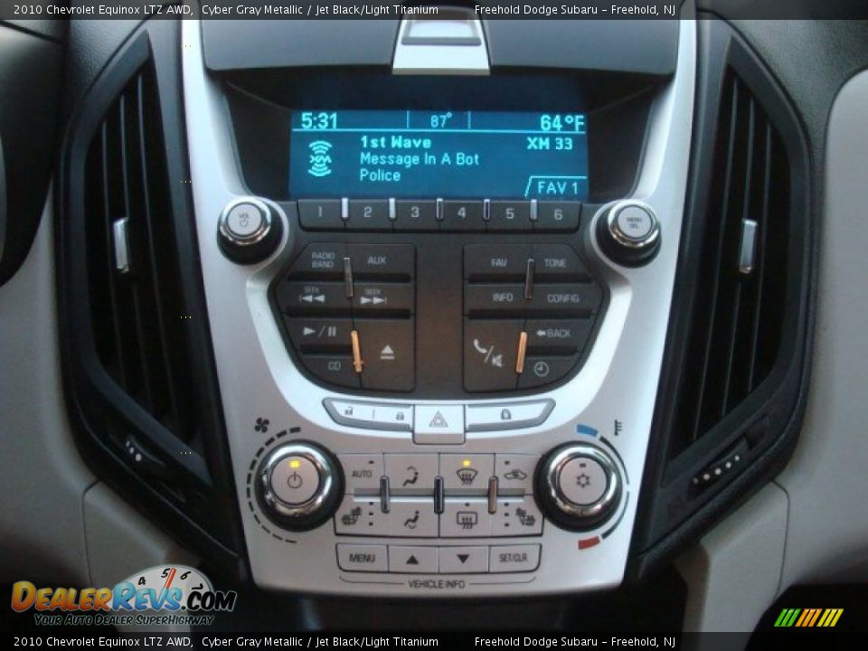 2010 Chevrolet Equinox LTZ AWD Cyber Gray Metallic / Jet Black/Light Titanium Photo #21